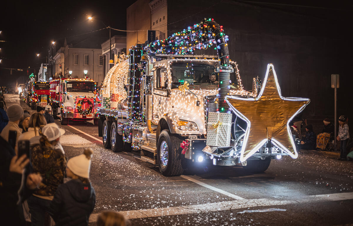 Hopkinsville Christmas Parade on December 13, 2025. (Wesley Irvin)