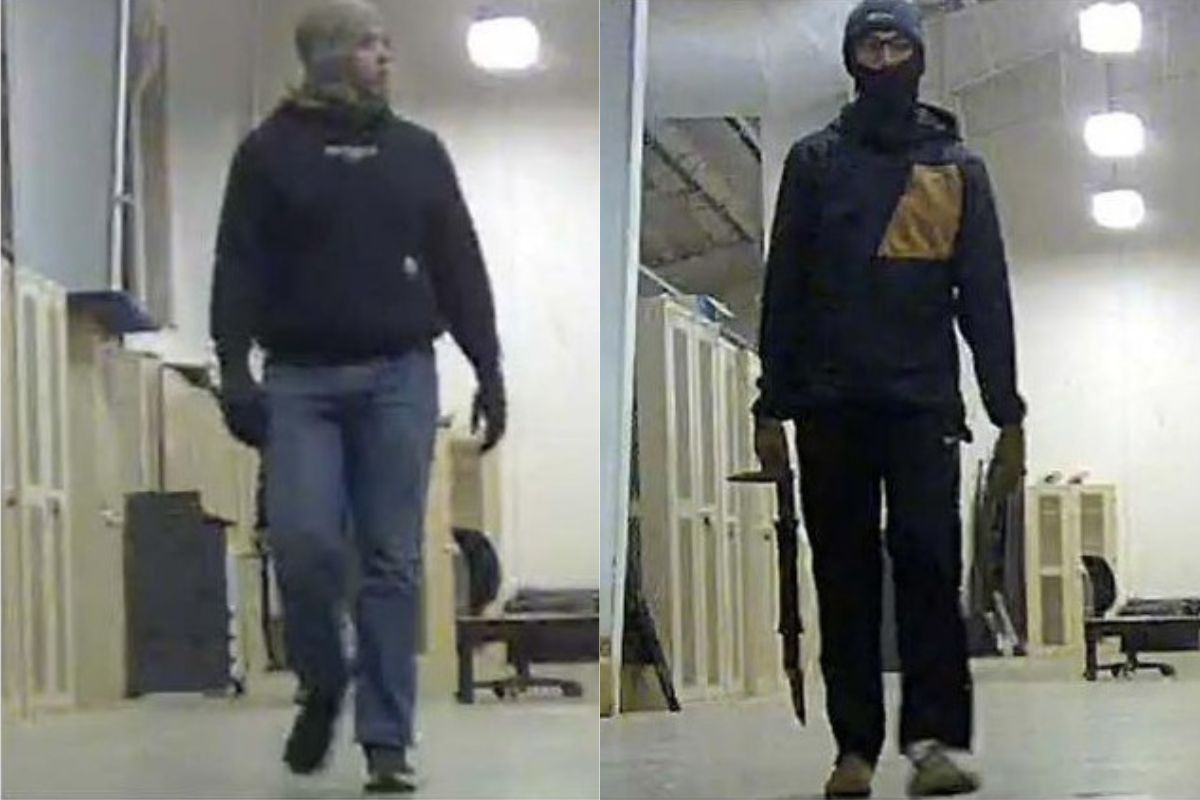 Suspects in a drone theft at Fort Campbell in November 2025. (Contributed)