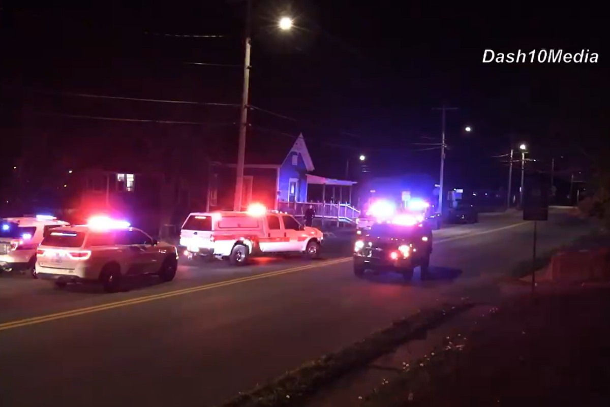 A child was shot on East Ninth Street in Hopkinsville on March 23, 2026. (Enrique Hernandez, Dash 10 Media)