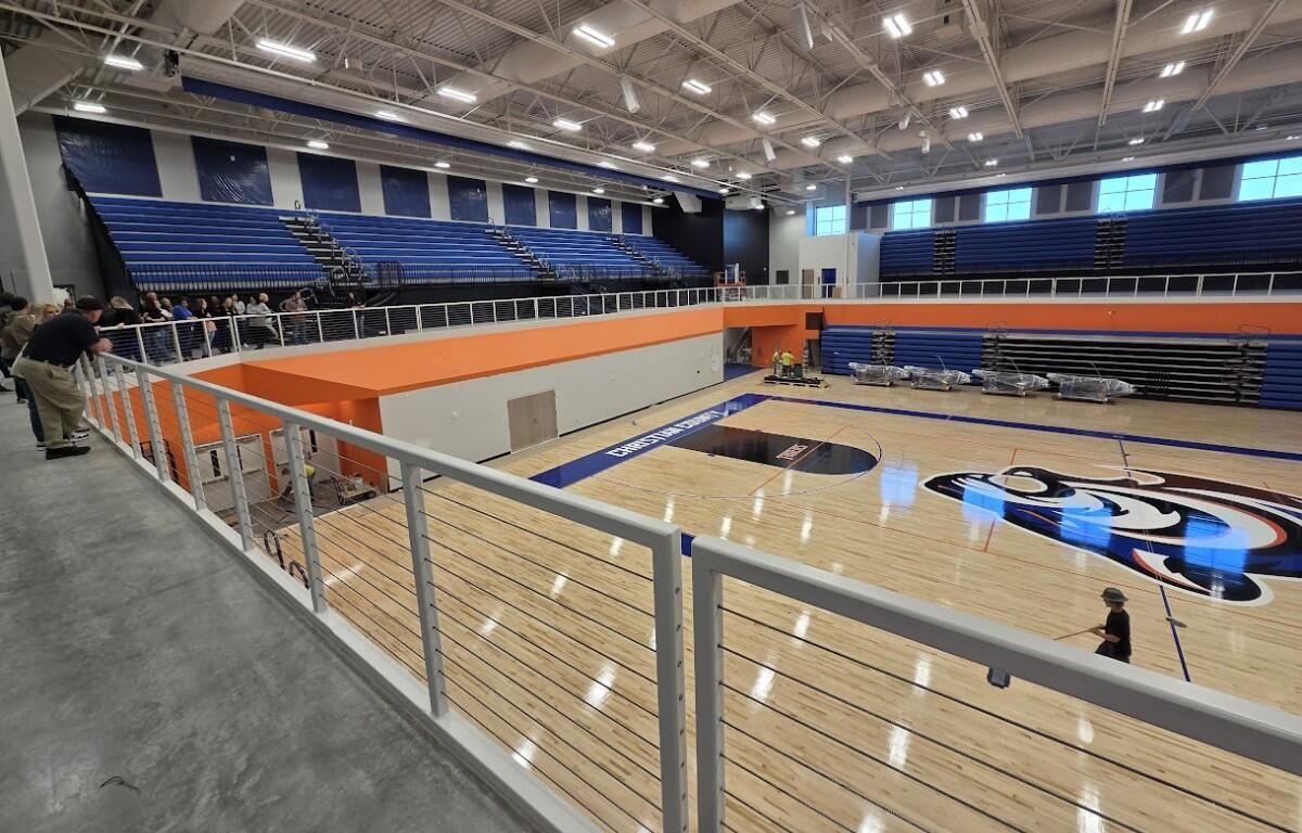 A look inside new Christian County High School before furniture moves ...