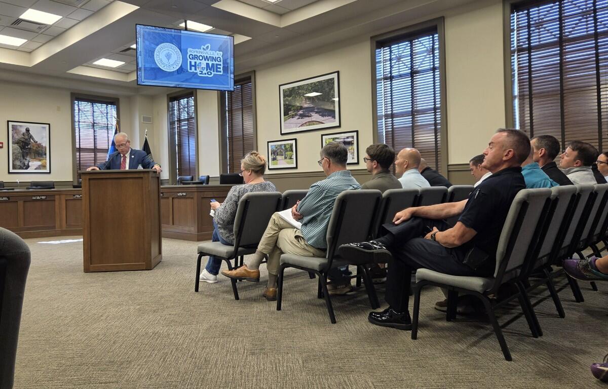 Mayor James R. Knight's Budget Address for 2026-27 Fiscal Year. May 1, 20226 (Daynnah Carmona)