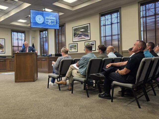 Mayor James R. Knight's Budget Address for 2026-27 Fiscal Year. May 1, 20226 (Daynnah Carmona)