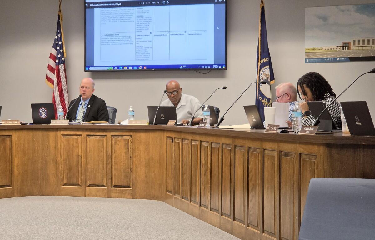 Christian County Board of Education meeting on May 21, 2026 (Daynnah Carmona)