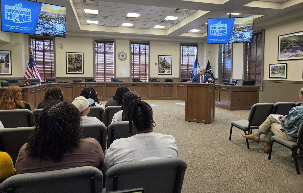 Mayor James R. Knight's Budget Address for 2026-27 Fiscal Year. May 1, 20226 (Daynnah Carmona)