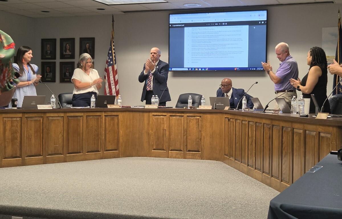 CCPS school board chair resigns leaving district 5 seat vacant ...