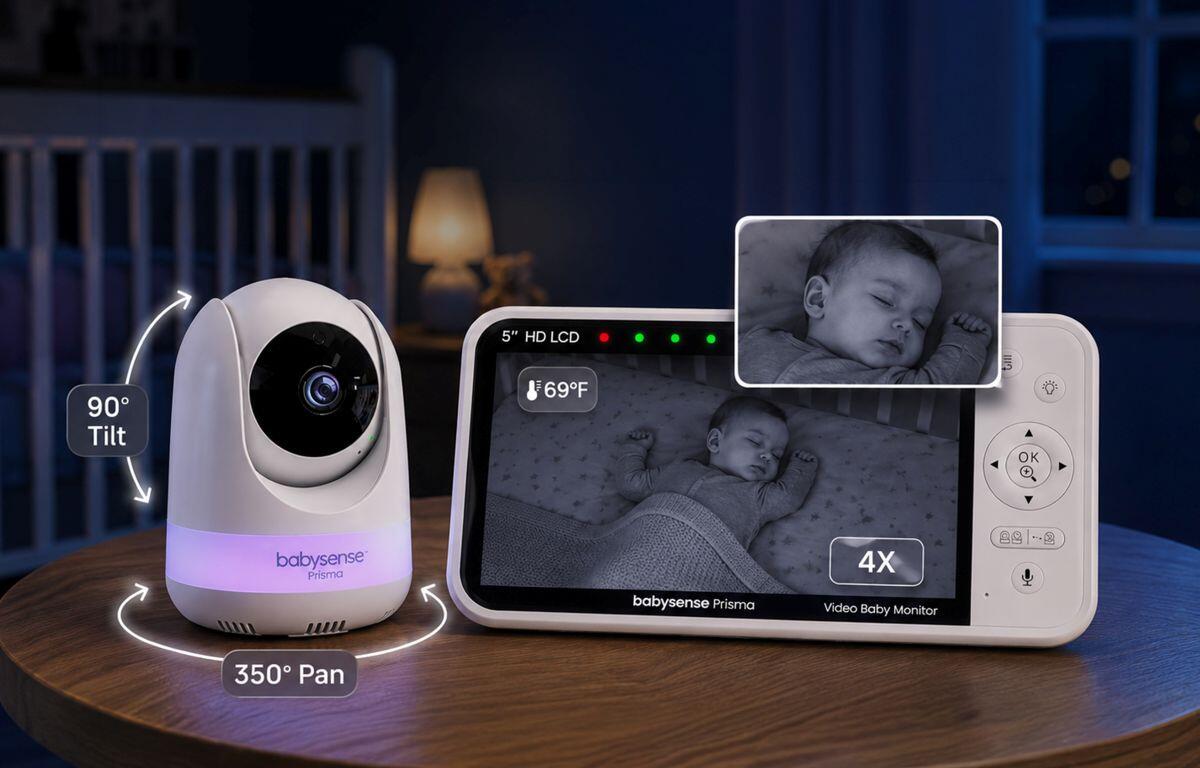 Hopkinsville and Christian County families can explore a $99.99 baby monitor with two cameras, a 5-inch split screen and a range of up to 1,000 feet.